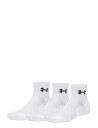 Under Armour Ua Performance Cotton 3P Qtr   White   XL