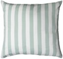 Borg Living Putetrekk - 100% Bomullssateng - Nordic Stripe mint - Stripete Putetrekk - 60x63 cm