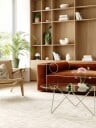 Decotique Grand Hue 3 Seter Sofa Divan Venstre Copper Glow / Moon White