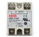 Enkeltfase solid state relé SSR   380 V AC / 32 V DC 75 A