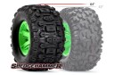 Traxxas 7774G  Tires & Wheels Sledgehammer/X-Maxx Green 2