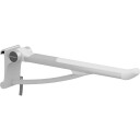 Pressalit Care Plus armstøtte 70 cm høyre hvit