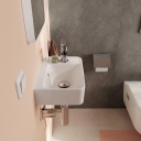 Hansgrohe Xanuia Q Vegghengt Servant 36x25 cm m/1 bl.hull m/ol Hvit