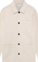 Knowledge Cotton Apparel Twill Core Overshirt   LIGHT FEATHER GRAY   XL