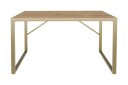 Vinresk Skrivebord 60x74x120 cm   Gull/Brun