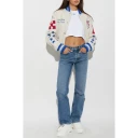 Off White Dame Topper Hvit S,