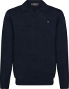 Morris Merino Resort Polo   NAVY   M