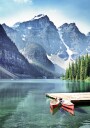 Canoes in the Lake Plakat Plakat / 100x150cm
