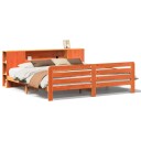  Sengeramme uten madrass voksbrun 180x200 cm heltre furu 8721158410641