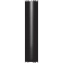 Pax Velvet håndkletørker 21 x 103 cm, elektrisk, m/LED-lys, sort