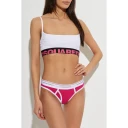 Dsquared2 Dame Topper Hvit XL,