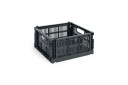 Hay Colour Crate Medium Square Oppbevaring Charcoal