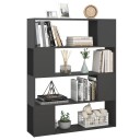vidaXL Bokhylle/romdeler gr? 100x24x124 cm