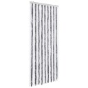 Vidaxl Insektgardin Grå Og Hvit 56x200 Cm Chenille