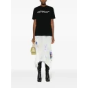 Off White Dame Topper Svart XS,