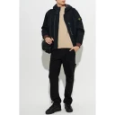 Stone Island Herre Jakker Svart L,