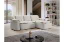 Ume 4 seters Sofa med Sjeselong   Beige