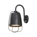 Konstsmide Perugia vegglampe E27. Svart 7526-750
