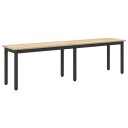 vidaXL benk Sonoma 160 x 35 x 45 cm Konstruert tre