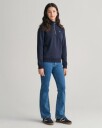 Teens Shield Sweatshirt med halv glidelås EVENING BLUE 146/152