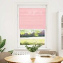  plisségardin Rosa 70x100 cm Stoff Bredde 69,4 Polyester