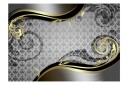 Fototapet Golden Snail 200x140 - Artgeist sp. z o. o.