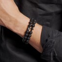 Captena Cabin Double Row Armbånd Stein DU20011 - Herre