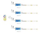 Mottakere U1 RF 2.4G for RGBW LED Stripe