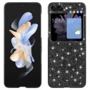 Samsung Galaxy Z Flip6 Glitter Series Hybrid-deksel Svart