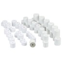 Regnemaskinrull 57 x 65 x 13 mm, 40 m, 5 stk.