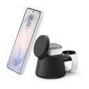 Belkin Qi2 25W 3-i-1 Trådløs Ladestasjon Svart