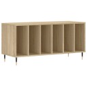  Hifi benk sonoma eik 100x38x48 cm konstruert tre