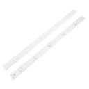 LED-stripe 60 cm med justerbar lysstyrke hvit