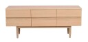Rowico Home Moresby TV benk Hvitpigmentert eik 135 x 40 cm Hvit