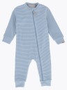 Gullkorn Cactus Babydress Blå 92