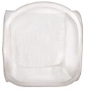 Dörr Sammenleggbar Fotoboks Hvit Med 4 Bakgrunner 150x150cm