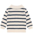 Hust and Claire Cardigan   Strikk   Charlie   Snow White   Hust and Claire   1½ år 86   Cardigan Blå Hvit