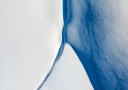 White and Blue Plakat Plakat / 40x50cm