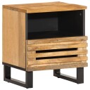  Nattbord 2 stk 40x34x46 cm grovt heltre mangotre 377467