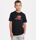 New Balance T skjorte   Stablet Logo   Kaviar   New Balance   14 15 år 164 170   T skjorte   Svart