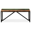  Benk gjenvunnet heltre 110x35x45 cm 8718475577775