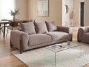 3 seters sofa Vinliden   Mørkebrun brun