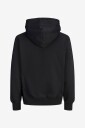 Jack & Jones Plus   Hettegenser Jorfrederiksberg Monogram Sweat Hoo   Svart