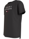 Tommy Hilfiger Sequins Tee S/S S/S T Shirts Black (176 /16 år)