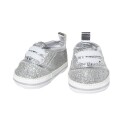 Heless Dukkesko 38-45 cm Sølv Sneakers