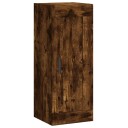  Veggskap røkt eik 34,5x34x90 cm konstruert tre 8720845950989