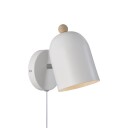 Gaston vegglampe Hvit