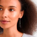 Pilgrim Baylen Chain Earrings Silver plated