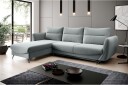 Lence Sovesofa m. Divan Oppbevaring   Hvit/Lysegrå