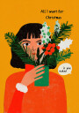 Cheeky Festive Wishes Plakat Plakat / 70x100cm